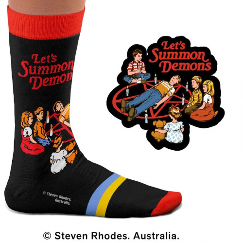 Socken Steven Rhodes "Let's Summon Demons"